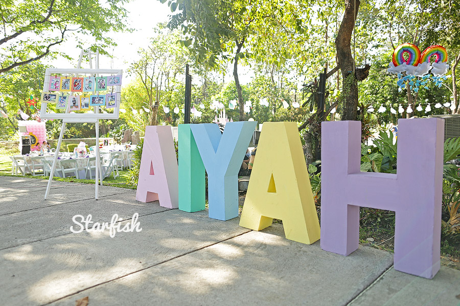 Aiyah Superstar turns one! Photography by Starfish Media