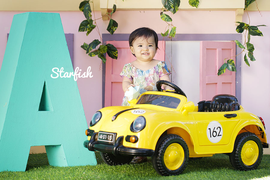 Aiyah Superstar turns one! Photography by Starfish Media