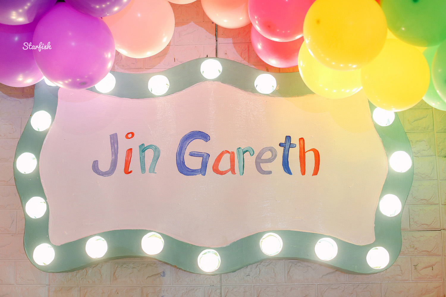 Jin Gareth's 1st Birthday