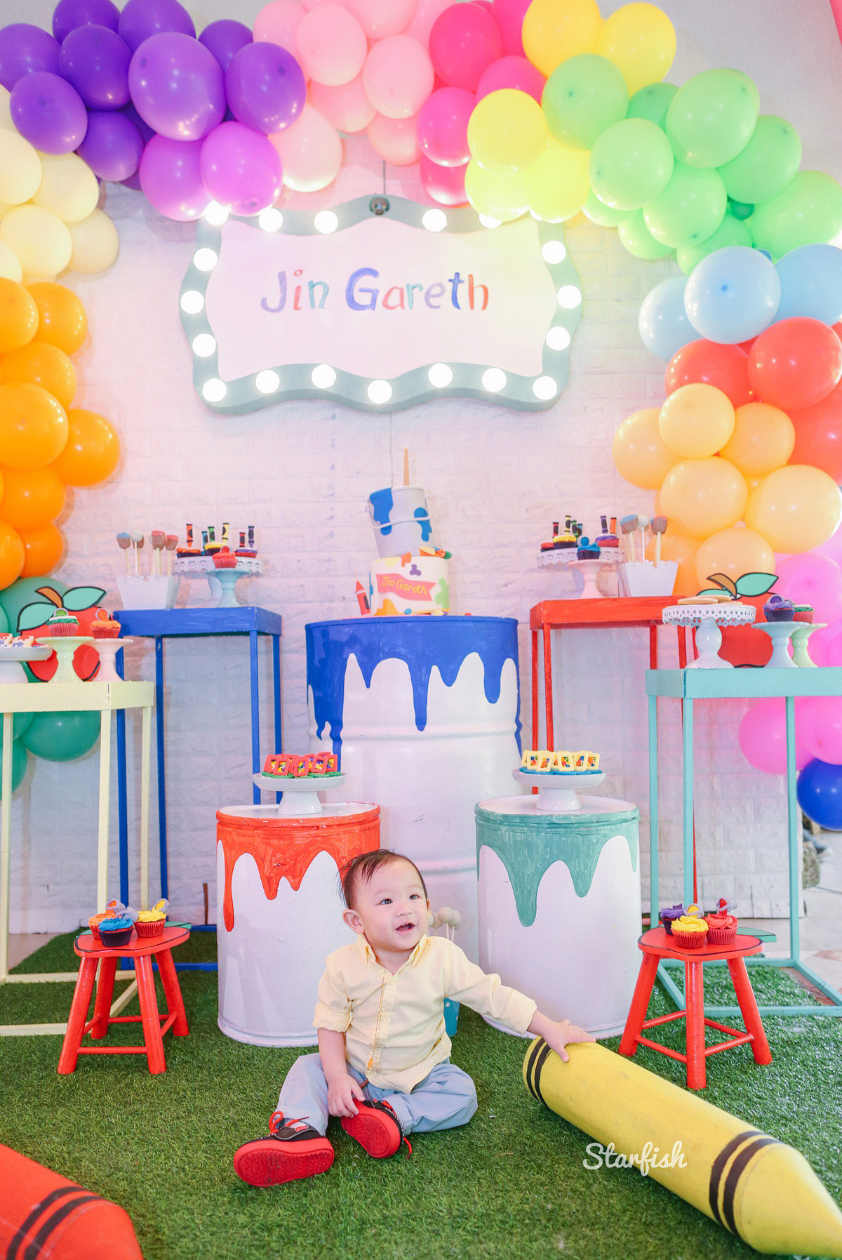 Jin Gareth's 1st Birthday