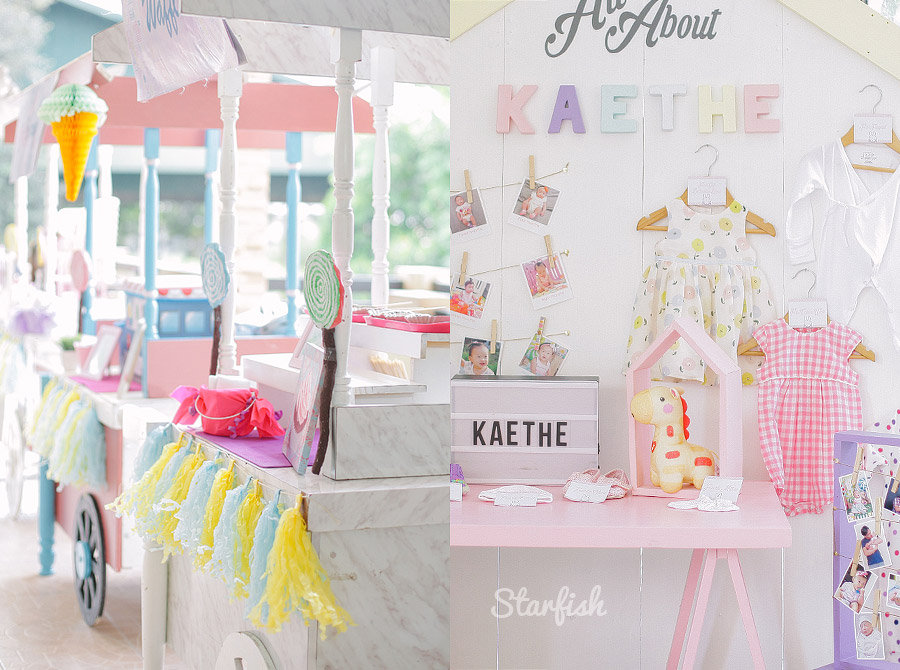 Kaethe's 1st Birthday Party Photography by Starfish Media